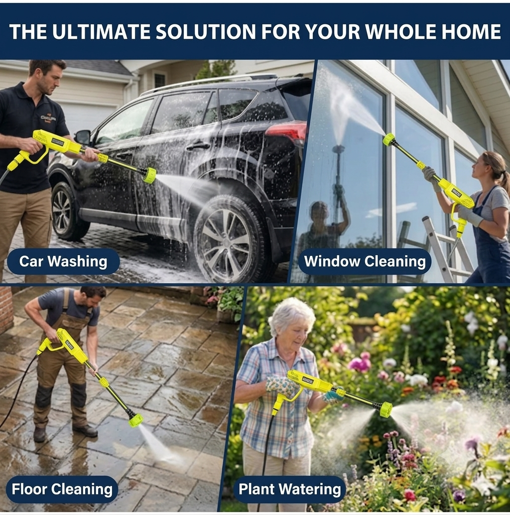 JetMaster Pro® High-Pressure Cleaner