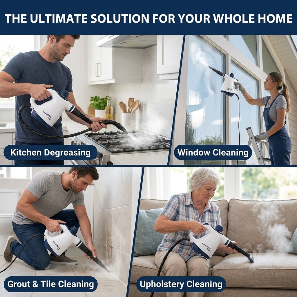 VaporMax Pro® High-Pressure Steam Cleaner