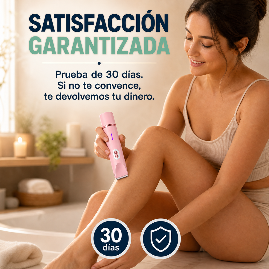 Clariva VelvetShave® — Rasoir Étanche & Anti-Irritations — main:guarantee
