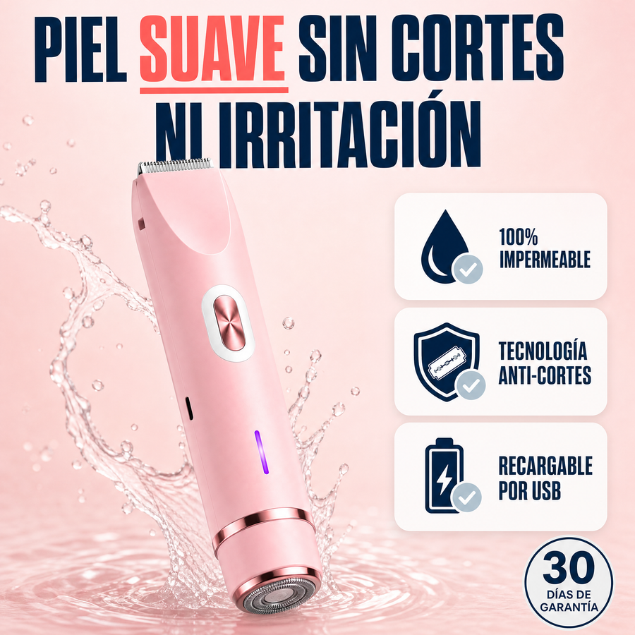 Clariva VelvetShave® — Rasoir Étanche & Anti-Irritations — main:headline_benefits